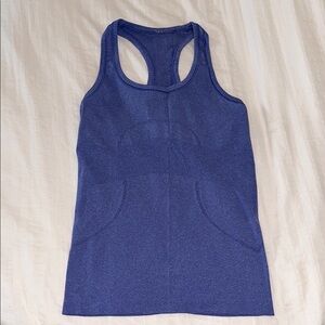 Lululemon Women's Blue Racerback Tank Top